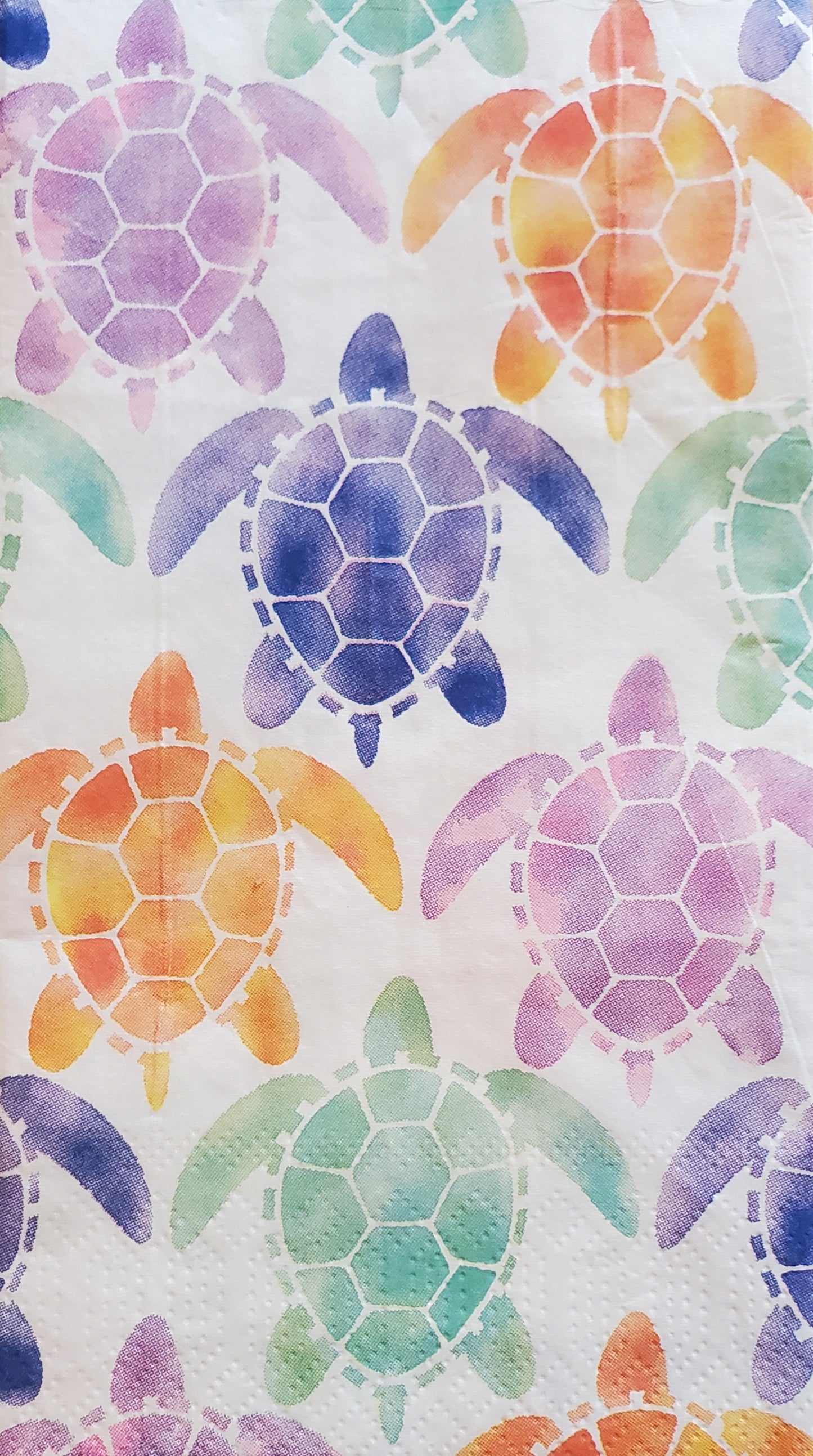 Sea Turtle Guest Size Napkins