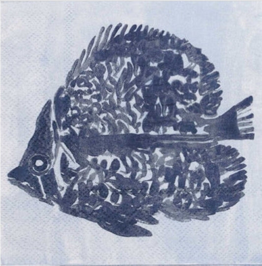 Fish Cocktail Size Napkins