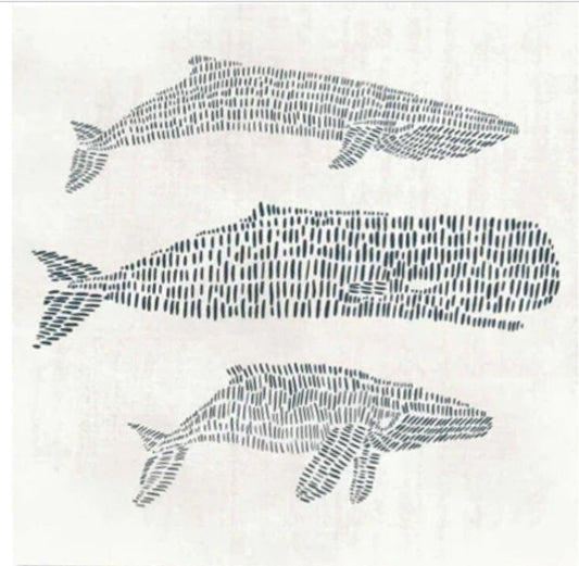 Whale Cocktail Size Napkins