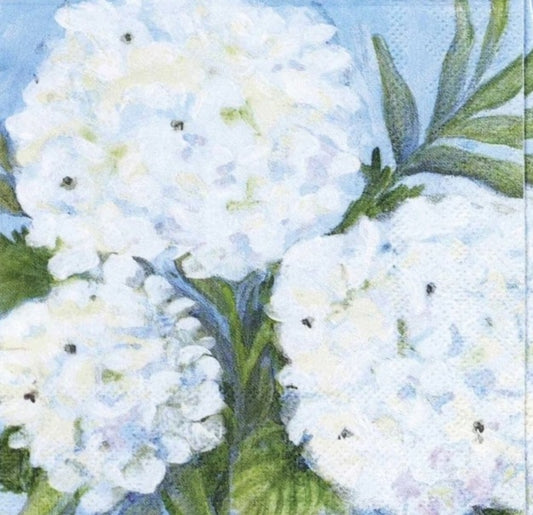 Hydrangea Cocktail Size Napkins