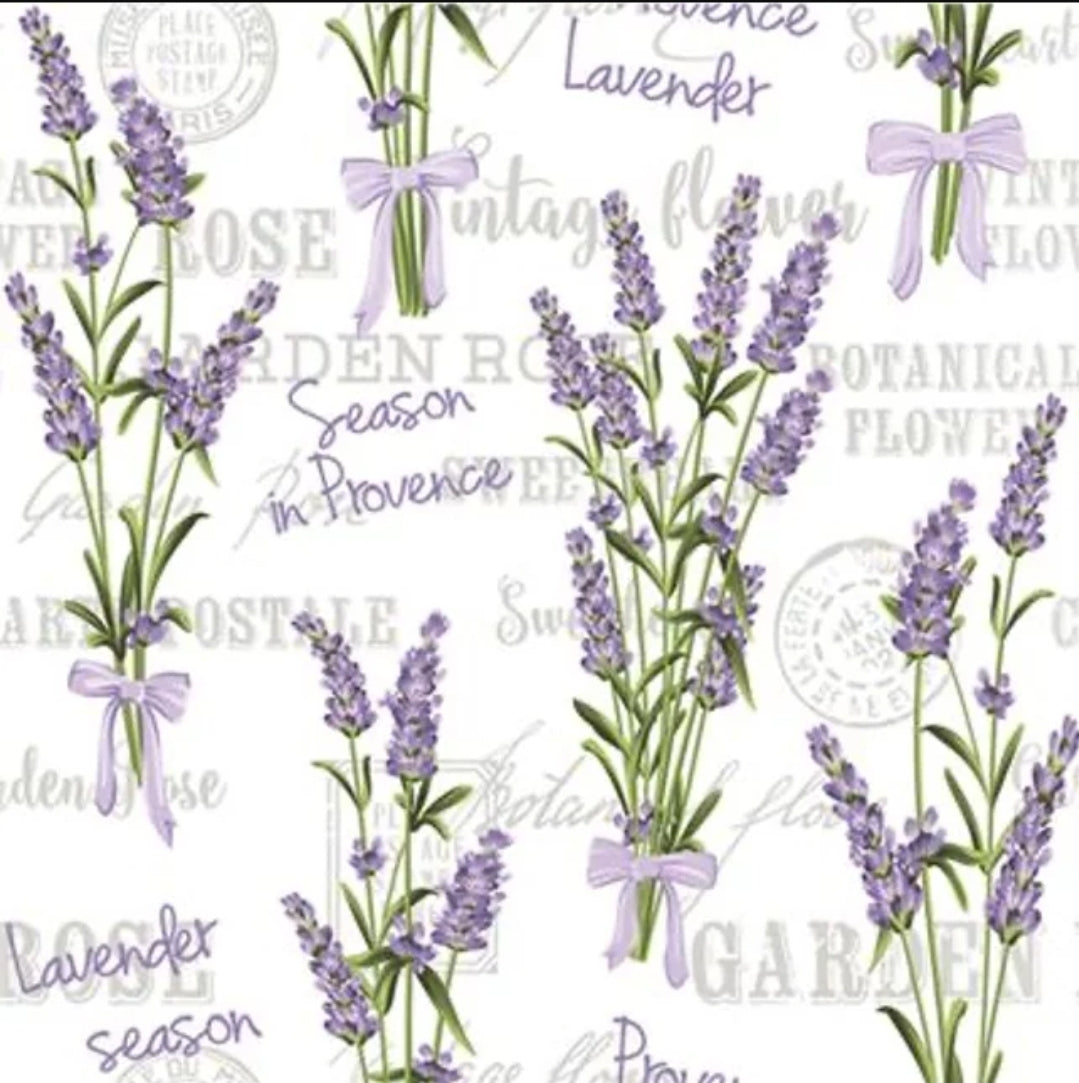 Lavender Luncheon Size Napkins