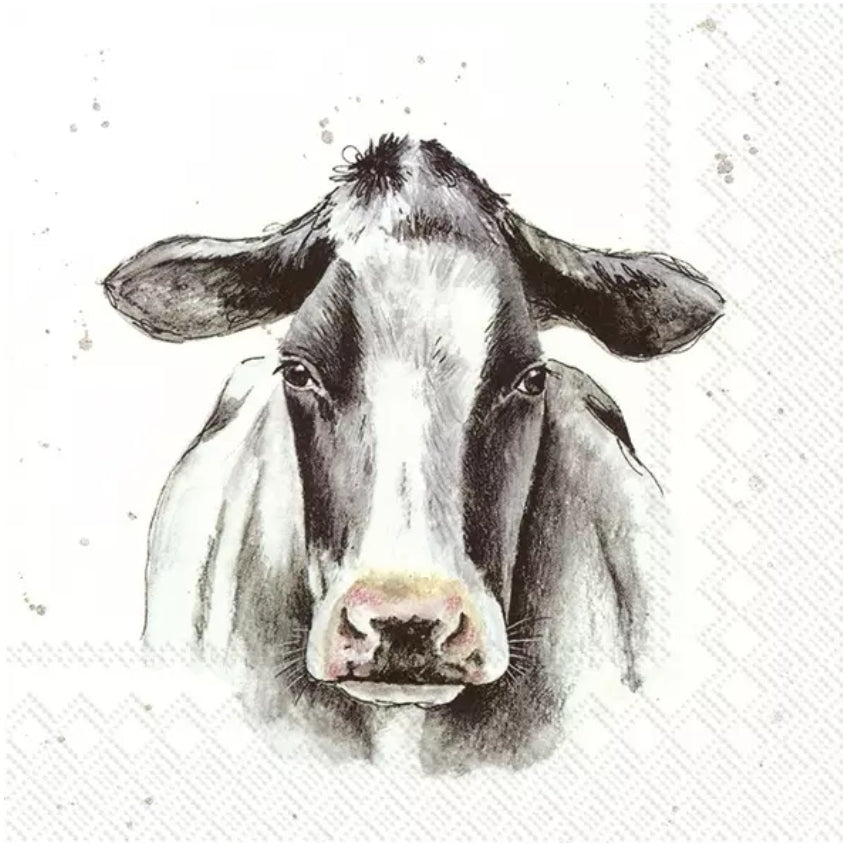 Cow Luncheon Size Napkins