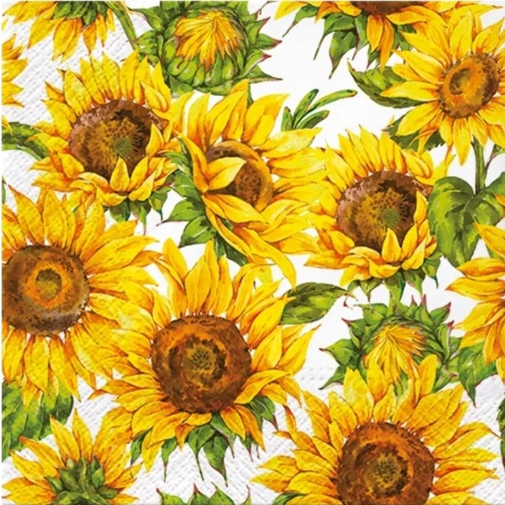 Sunflower Luncheon Size Napkins