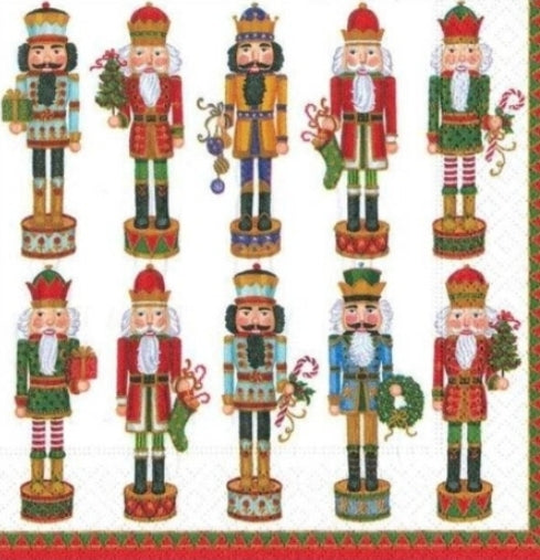 Nutcracker Cocktail Size Napkins