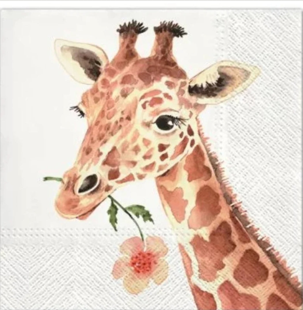 Giraffe Luncheon Size Napkins