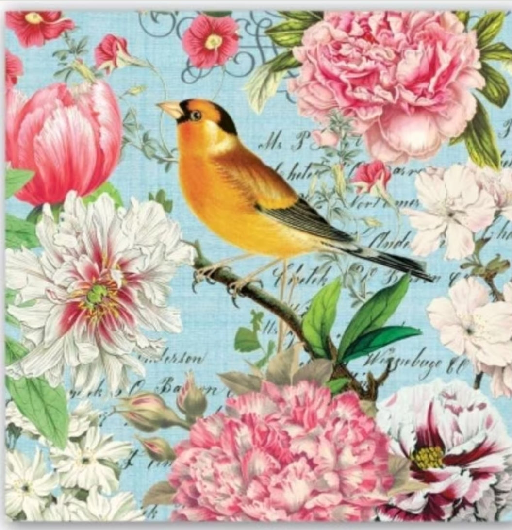 Bird & Joy Song Cocktail Size Napkins