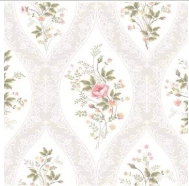 Rose Wallflower Luncheon Size Napkins