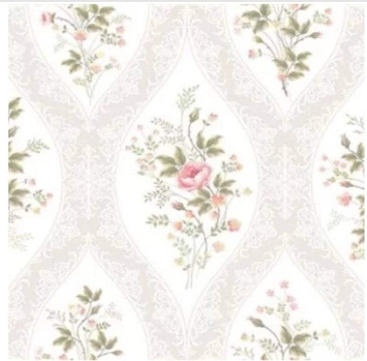 Rose Wallflower Luncheon Size Napkins