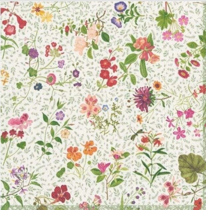 Wildflower Garden Scatter Cocktail Size Napkins