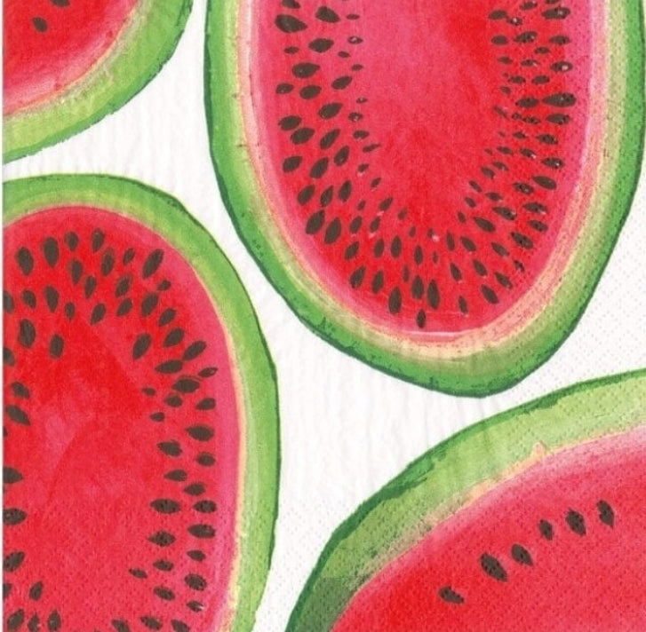 Watermelon Cocktail Size Napkins