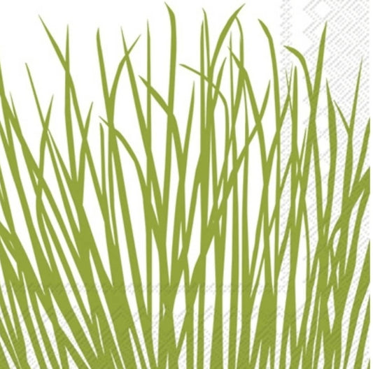 Grass Cocktail Size Napkins