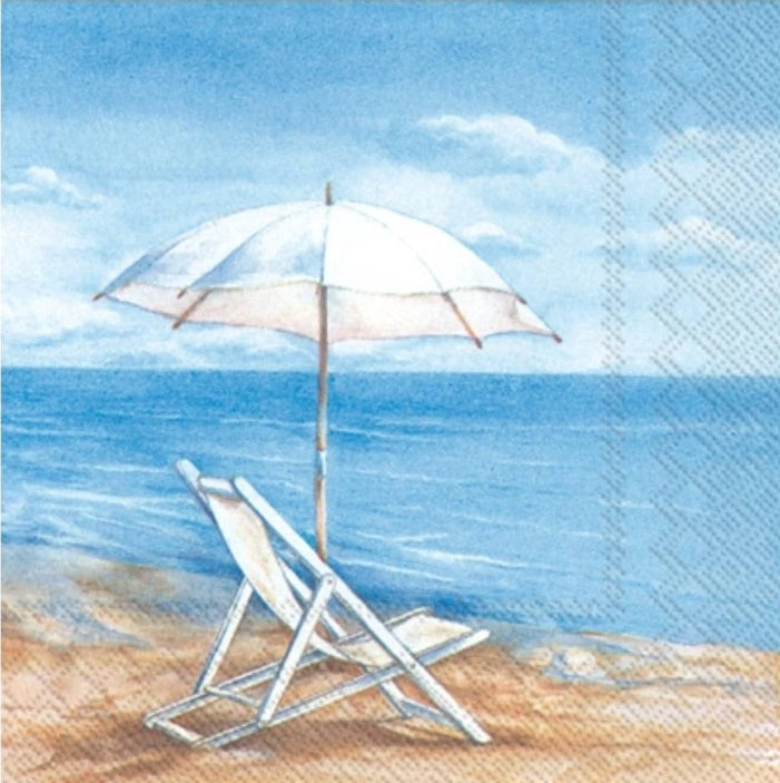 Beach Chair Cocktail Size Napkins